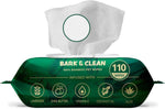 Bark & Clean Dog Wipes for Paws and Butt, 50 Count, Extra Large, Thick 8.5" x 9" Hypoallergenic Bamboo Puppy Compostable Cleaning & Deodorizing Grooming Wipes with Lavender - Image 10