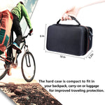 L LTGEM hard case side profile highlighting 360-degree smooth zipper closure