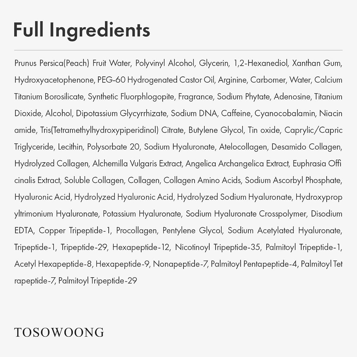TOSOWOONG Salmon DNA PDRN Overnight Wrapping Mask, High Purity PDRN Peel Off Facial Mask for Glass Skin, Caffeine, Collagen and Peptide Anti-Aging, Firming, Korean Skincare, 75 ml / 2.53 fl. oz. - Image 6