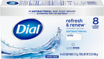 Dial 8 count soap pack lifestyle presentation