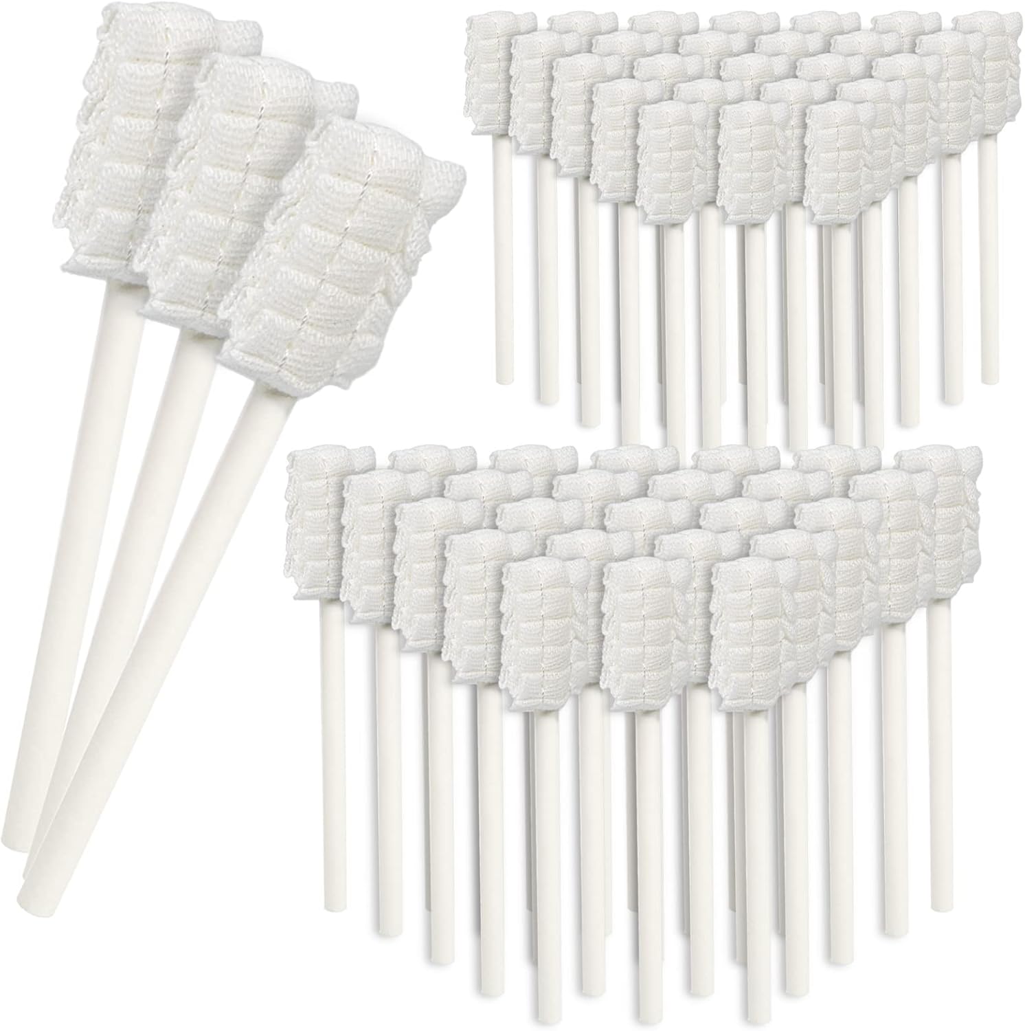 Baby Tongue Cleaner,Disposable Baby Mouth Cleaner, Soft Gauze Toohthbrush Newborn Oral Cleaning Stick Dental Care for 0-36 Month(100) - Image 1