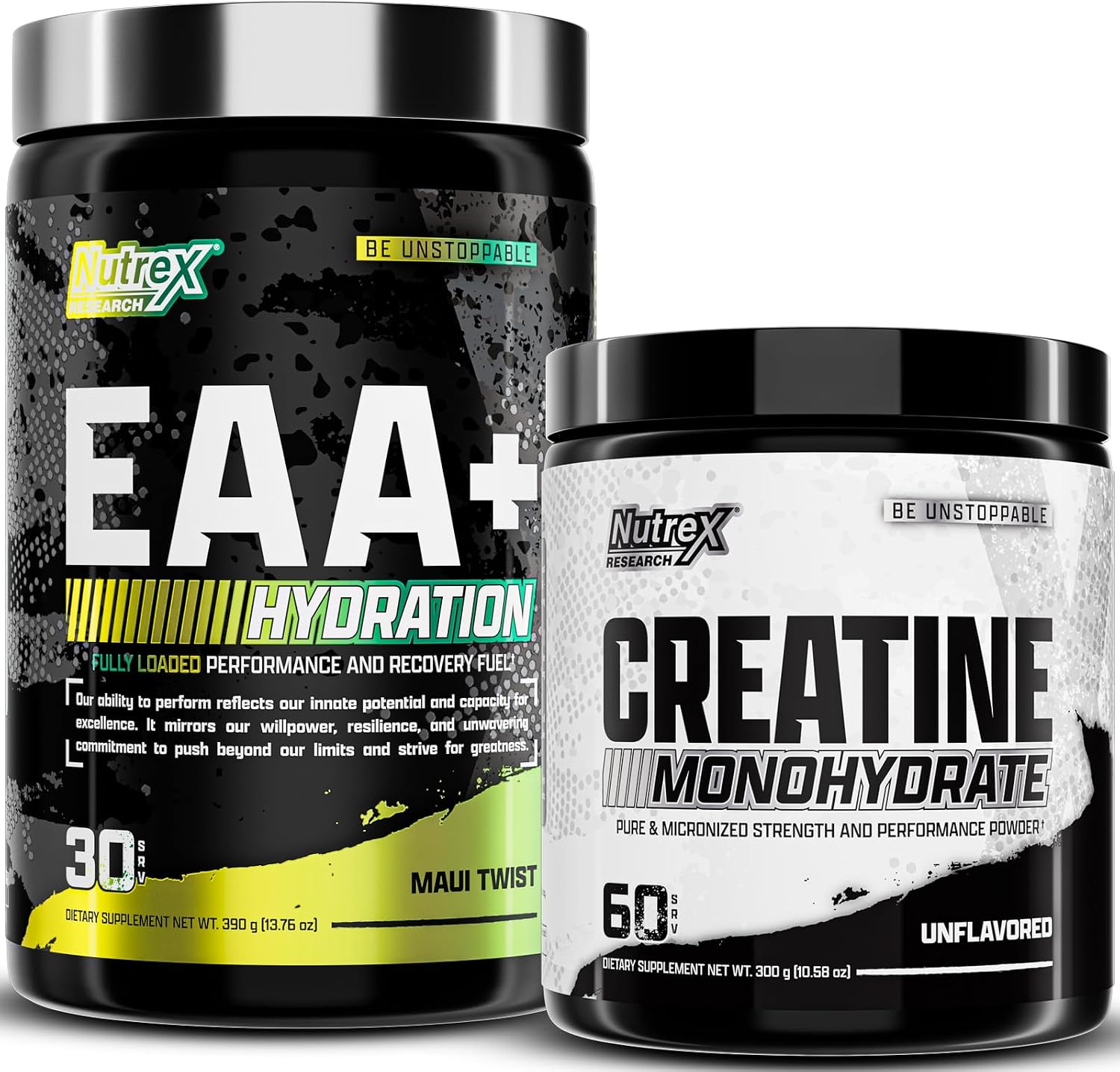 Nutrex Research EAA Hydration Maui Twist 30 Servings front tub view