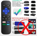 Loutoc Roku remote control showing streaming shortcut buttons