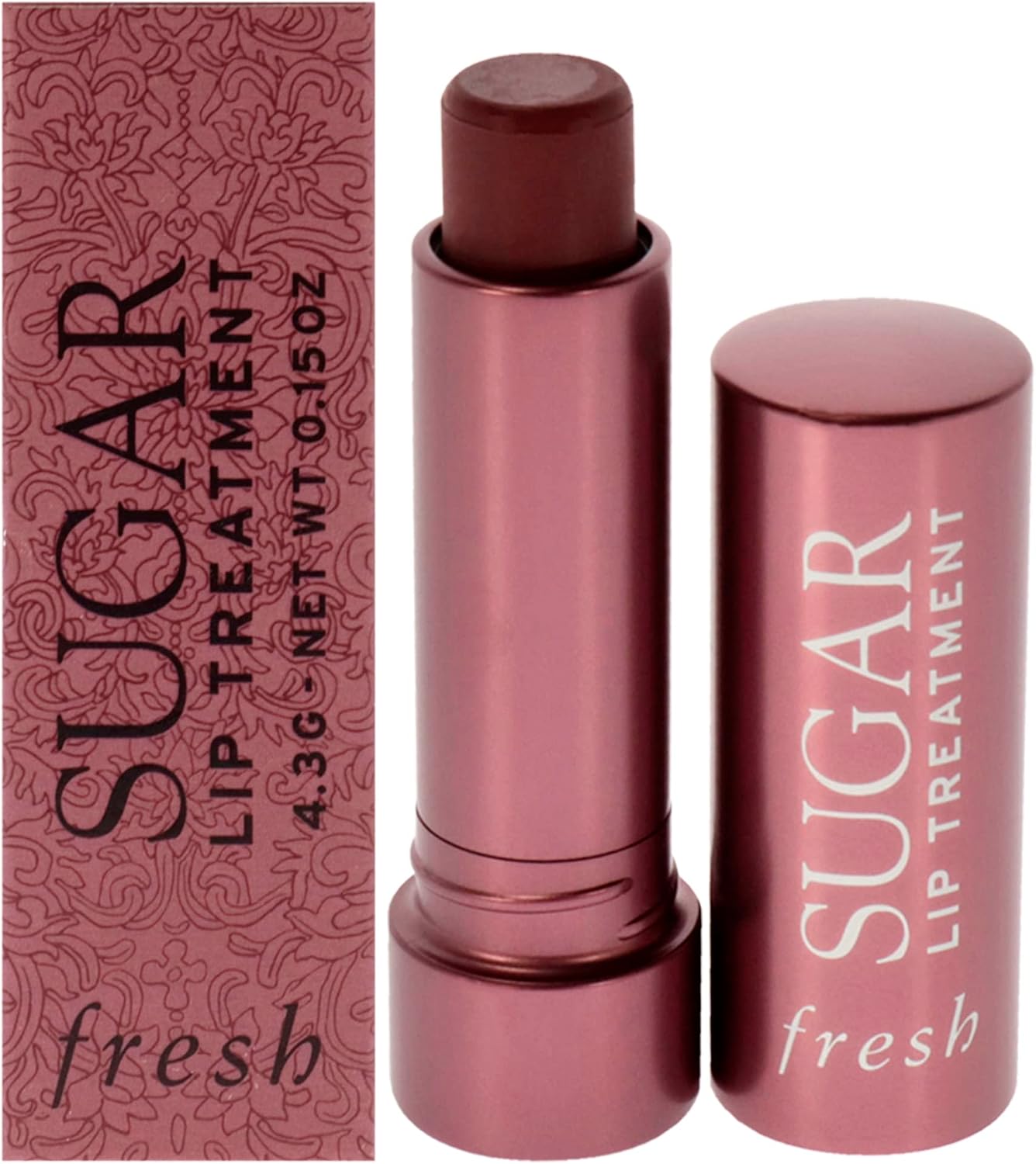 Fresh Sugar Lip Treatment Mauve front view tinted lip balm