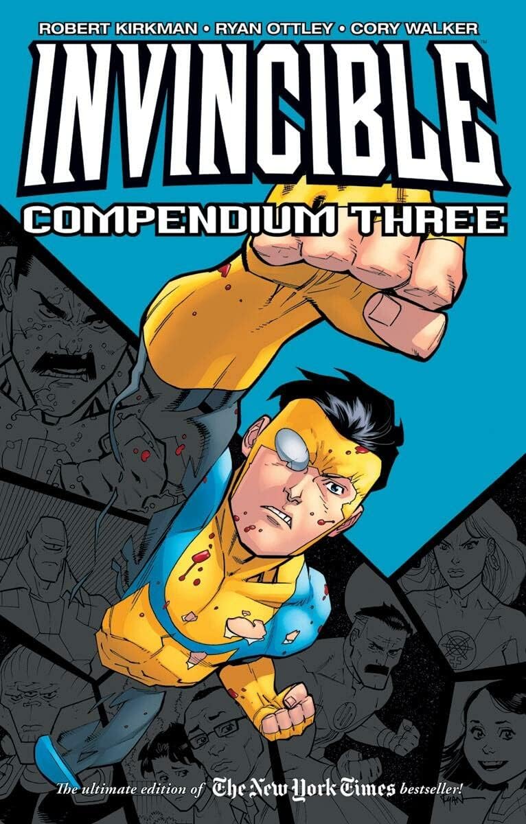 Robert Kirkman Invincible Compendium Volume 3 front cover view comic book