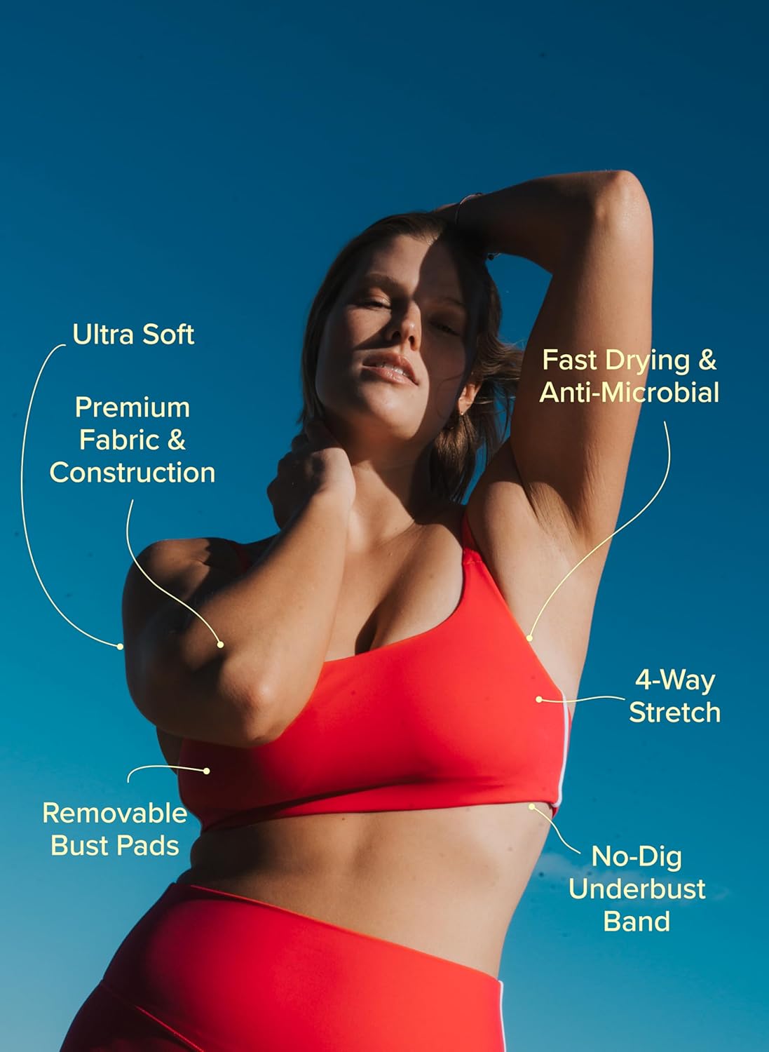 Vitality Cloud II Scoop Bra - Image 2