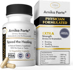 DermAvance Arnika Forte capsules bottle front view for surgery recovery