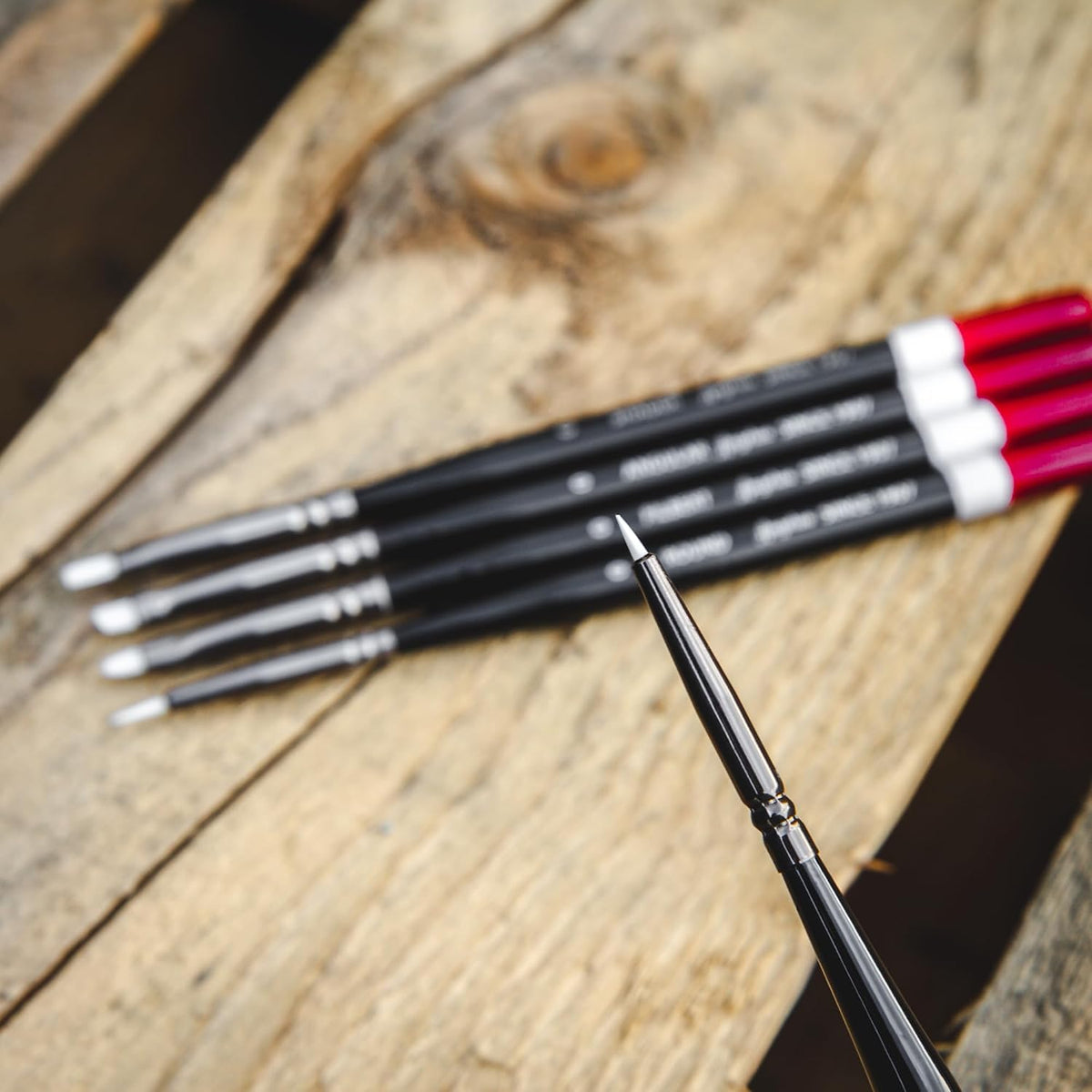 Angelus artist paint brush set complete collection