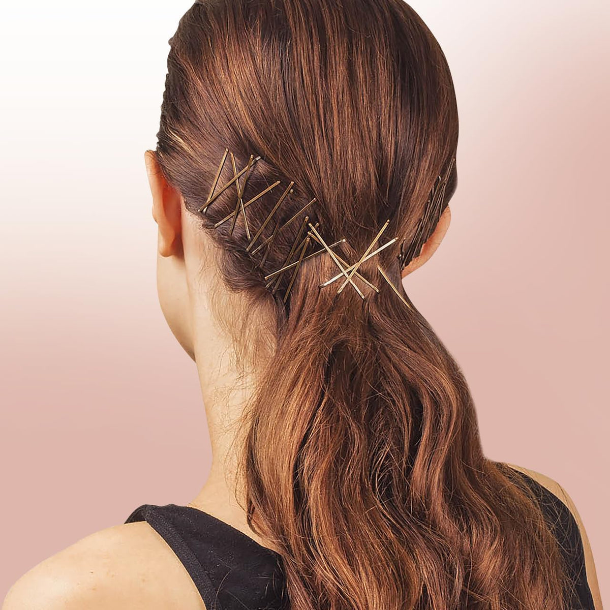 Kitsch pro essential bobby pin set in tortoise color