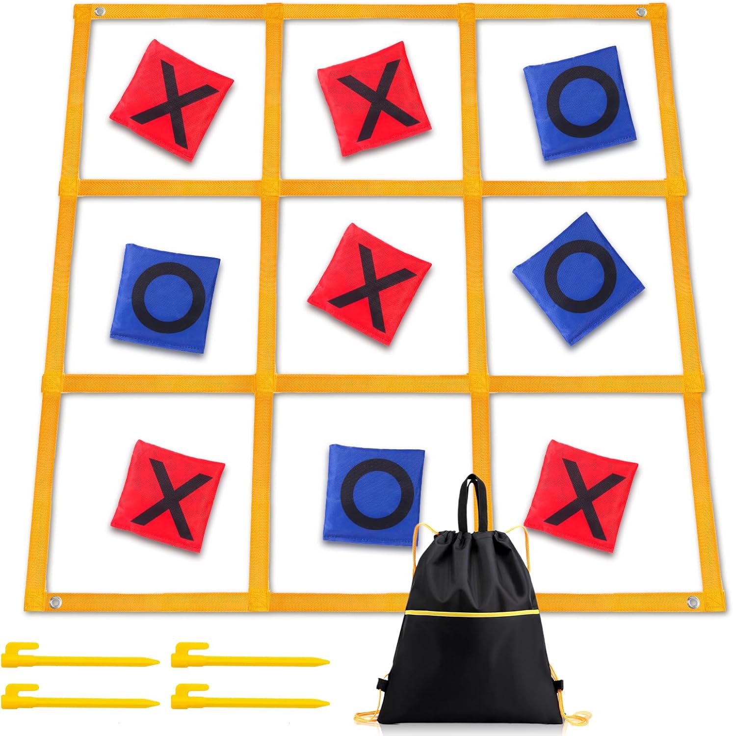 Gocasmus Giant Outdoor Tic Tac Toe Game front view