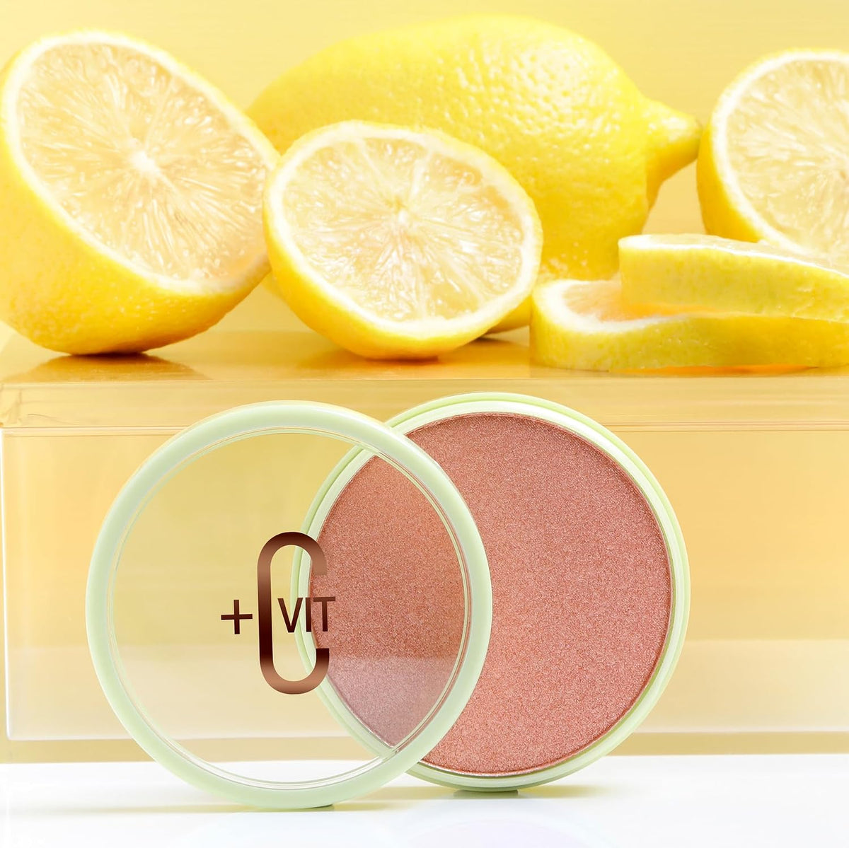 Texture shot of Pixi natural mineral glowing face powder