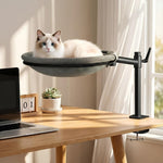 Unidevice cat desk bed front view with 360 rotation