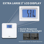 Tanita digital scale platform surface and matte finish