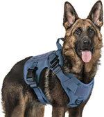 rabbitgoo Tactical Dog Harness for Small, Heavy Duty Military No Pull Vest | Sturdy Metal Buckles, 5 Adjustments, Molle System, Powerful Pullers for Training, Hunting, Outdoor, Grey, Small - Image 15