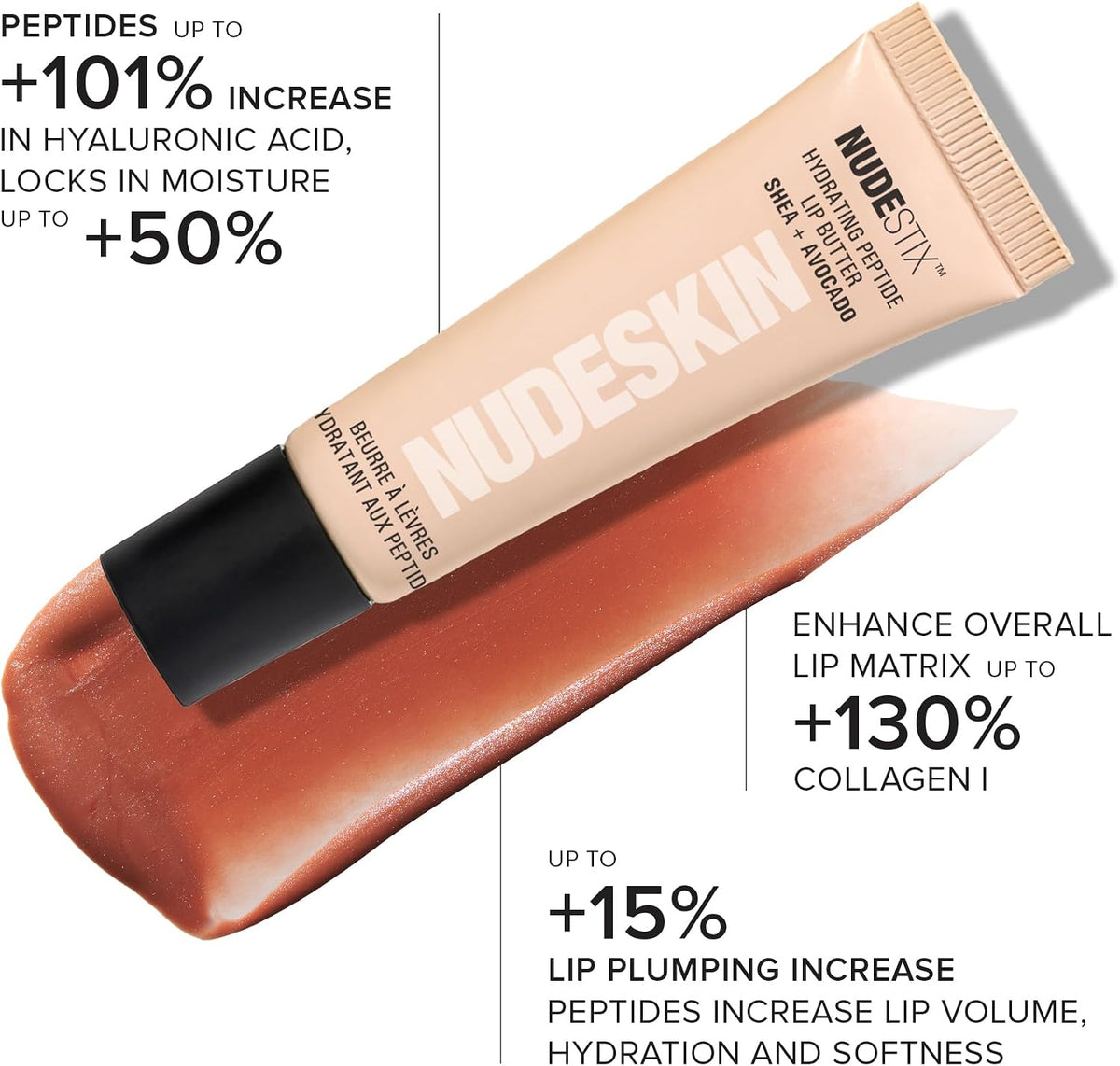 Nudestix lip balm box packaging view