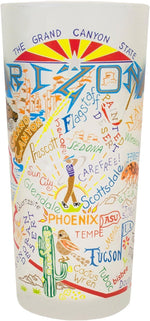 Catstudio Summer Colorado Frosted Drinking Glass, 15oz, Dishwasher Safe | 15oz Frosted Glass Cup - Original Artwork - Kitchen, Bar, Everyday Drinks - Travel Souvenirs & Gifts - Image 15