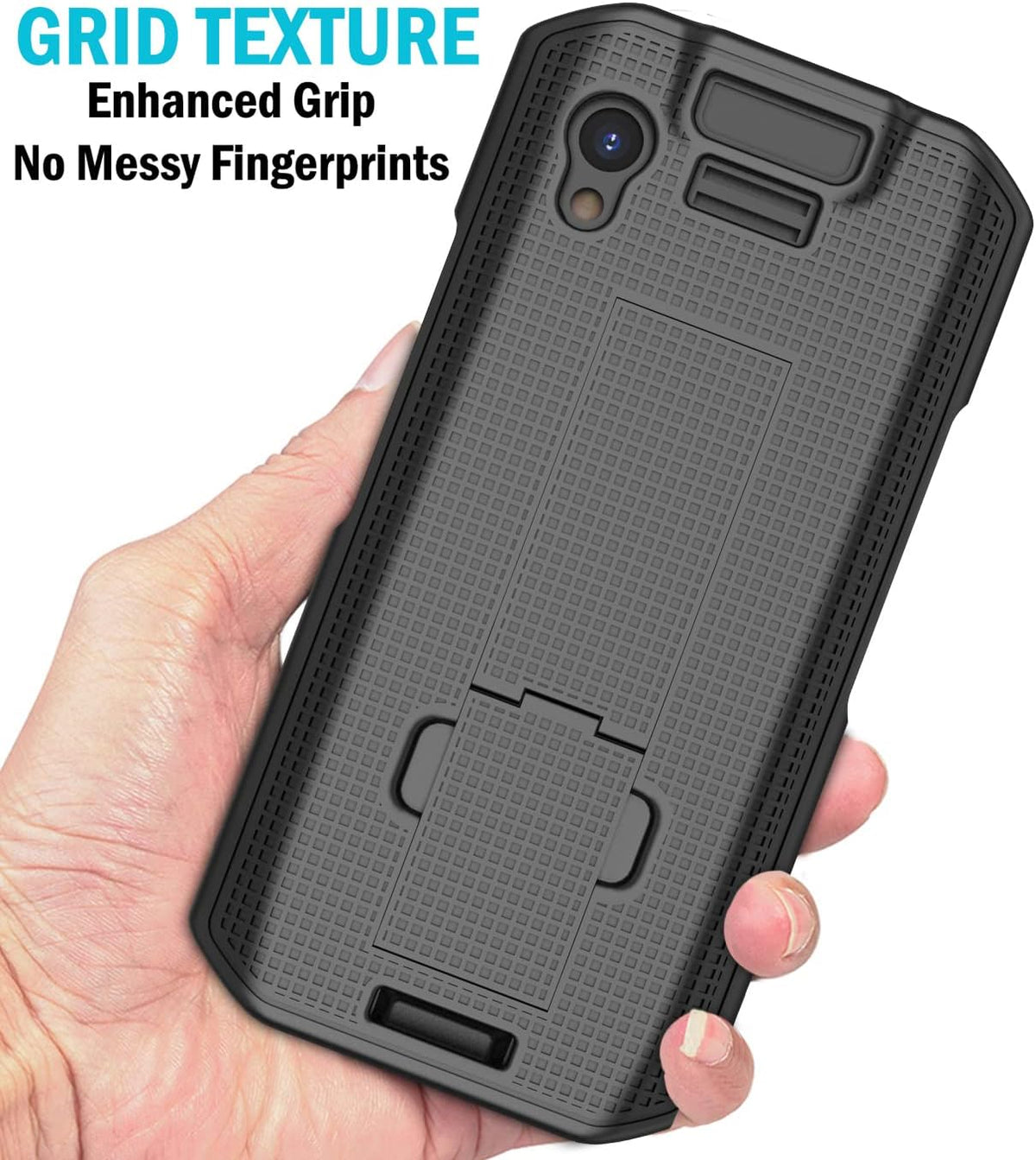 Zebra TC21 TC26 protective case side profile thickness