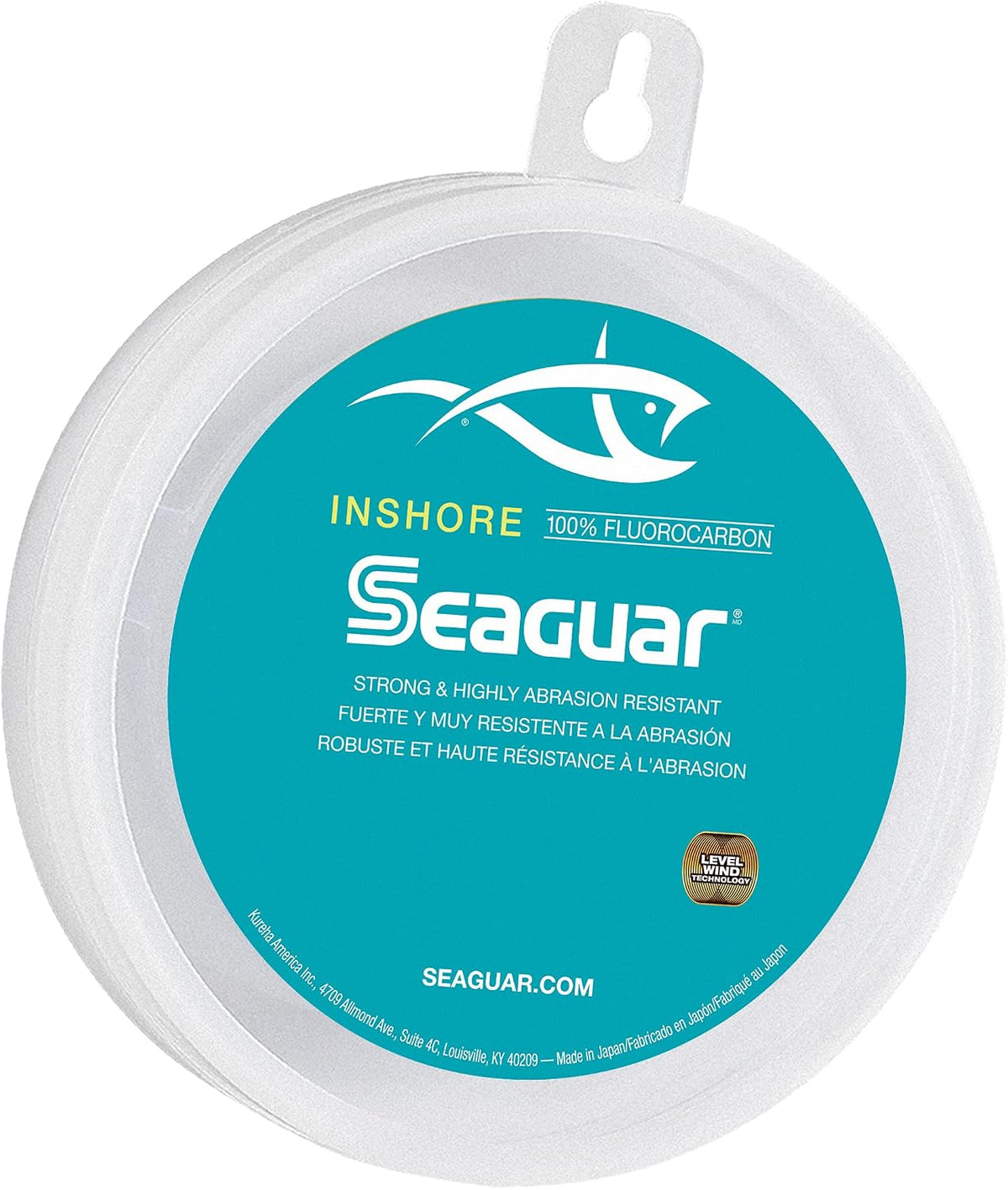 Seaguar Inshore Fluorocarbon Fishing Leader front view packaging