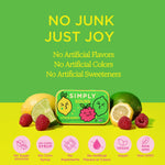 Simply Sours non-GMO clean ingredient hard candies ingredients panel