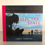 The Electric State hardcover displayed on a flat surface