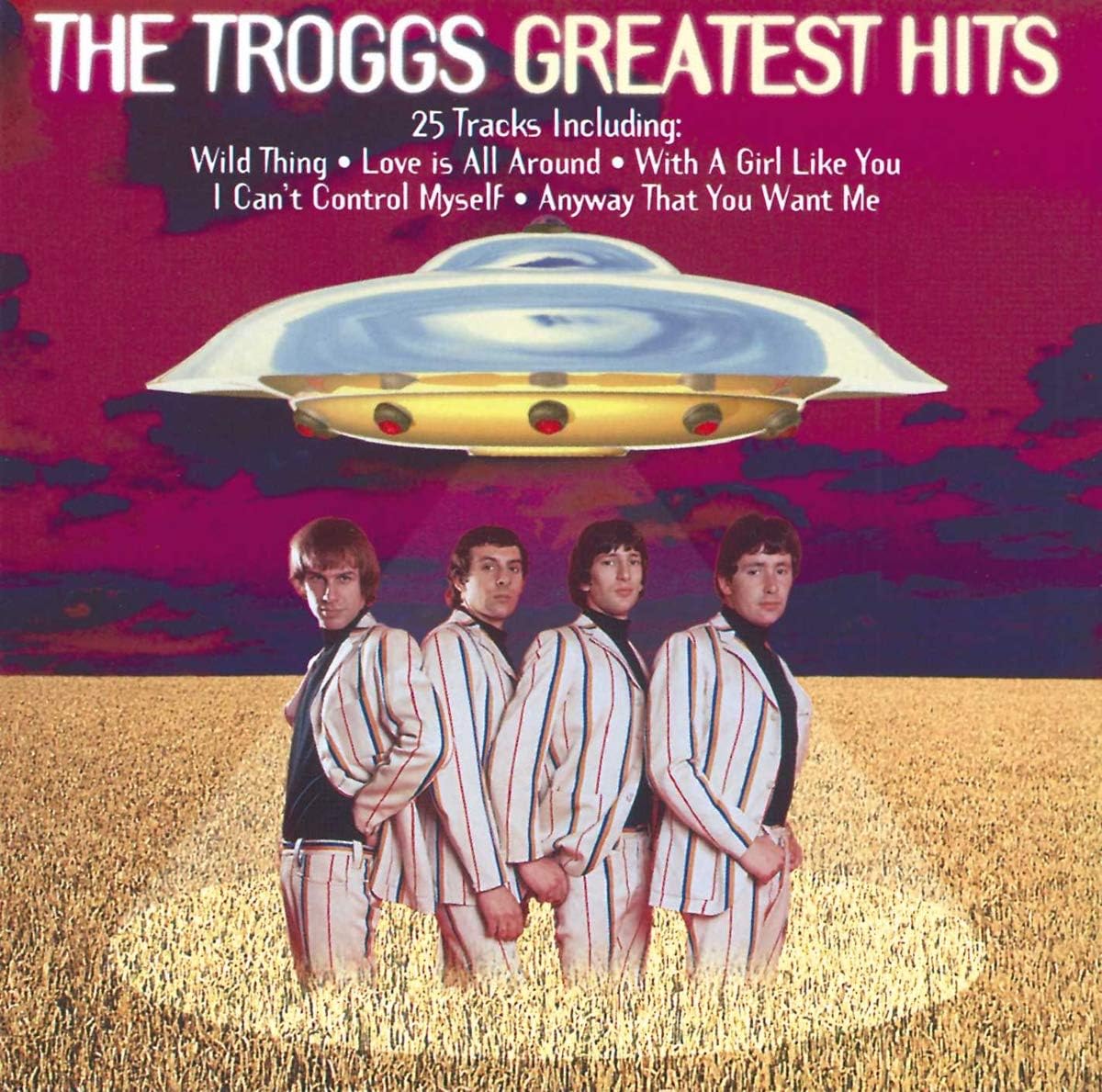 Troggs Greatest Hits Audio CD front cover art