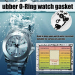 Simlug rubber watch waterproof seals in 10-grid box