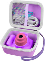 ANKHOH Kids Camera Case for Seckton for Dylanto for Desuccus for Mafiti | Hard EVA, Soft Lining, Cable Pocket, Easy Carry,Fits for GKTZ,for PROGRACE, Soft Lining,Drop Protection Deepblue - Image 11