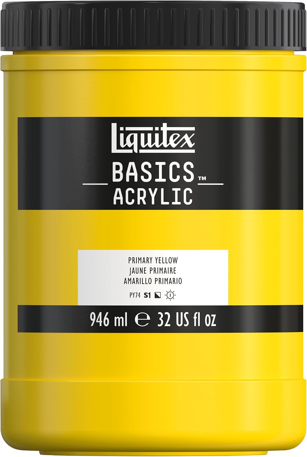 Liquitex BASICS Acrylic Paint, 946ml (32-oz) Jar, Titanium White - Image 11