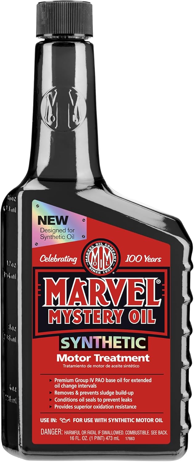 Marvel Mystery Oil 53835 Synthetic Motor Treatment front view