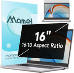 Mamol Nano Laptop Privacy Screen front view displaying anti-glare computer monitor privacy filter.