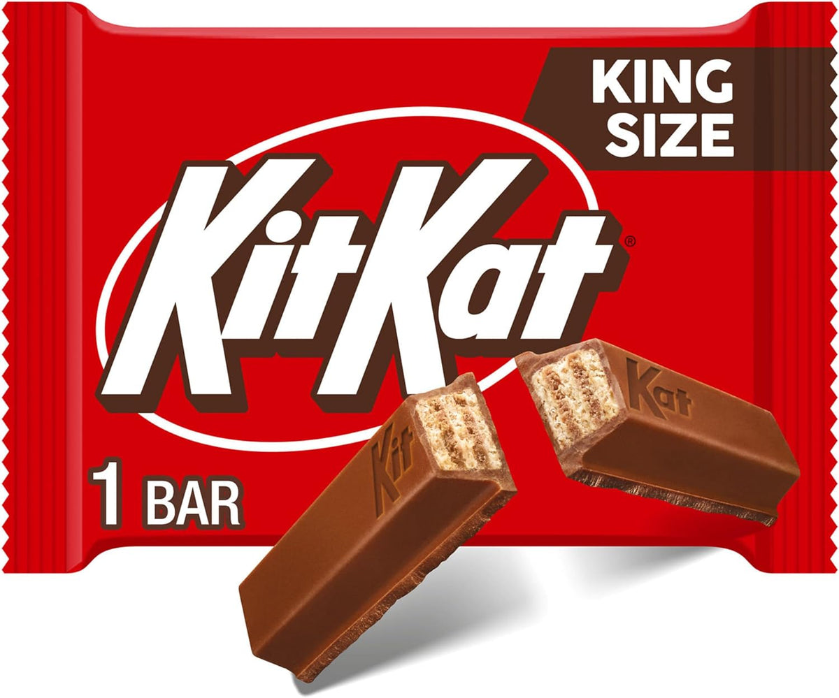 KIT KAT Milk Chocolate Wafer Snack Size, Candy Bars, 0.49 oz (8 Count) - Image 9
