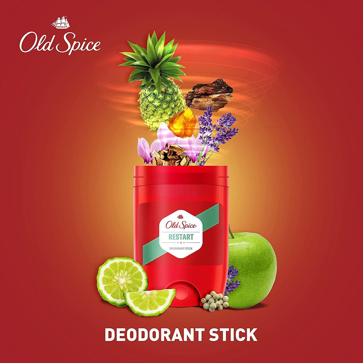 Old Spice Restart Deodorant Stick 50 ml side profile