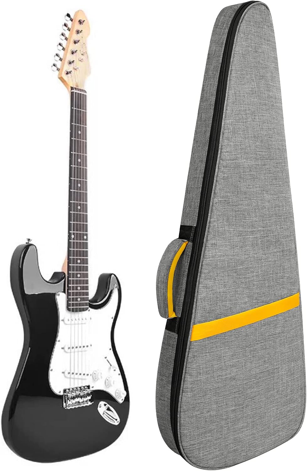 Letsrock electric guitar gig bag front view storage