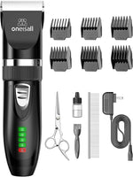 oneisall Quiet Cat Clippers for Matted & Long Hair, 2-Speed Cordless Pet Shaver Grooming Kit for Cats, Small Dogs & Animals (Blue) - Image 10