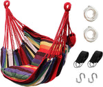 Hommtina Hammock Chair Hanging Rope Swing, Max 300 Lbs Hanging Chair with Pocket & Durability Perfect for Outdoor, Home, Bedroom, Patio, Yard (Pillows NOT Included,Dark Gray) - Image 10