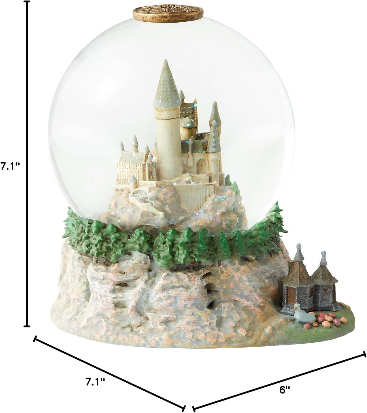 Enesco Wizarding World of Harry Potter Hogwarts Castle Water Globe, 7.1 Inch, Multicolor - Image 9