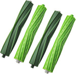 Heqxwl replacement rubber roller brushes front view