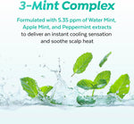 Applying A'PIEU Mint Hair Vinegar to scalp