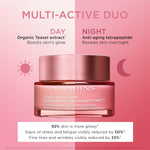 Clarins skincare product box and jar presentation