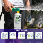 BioS+ organic commercial grade synthetic turf wash solution