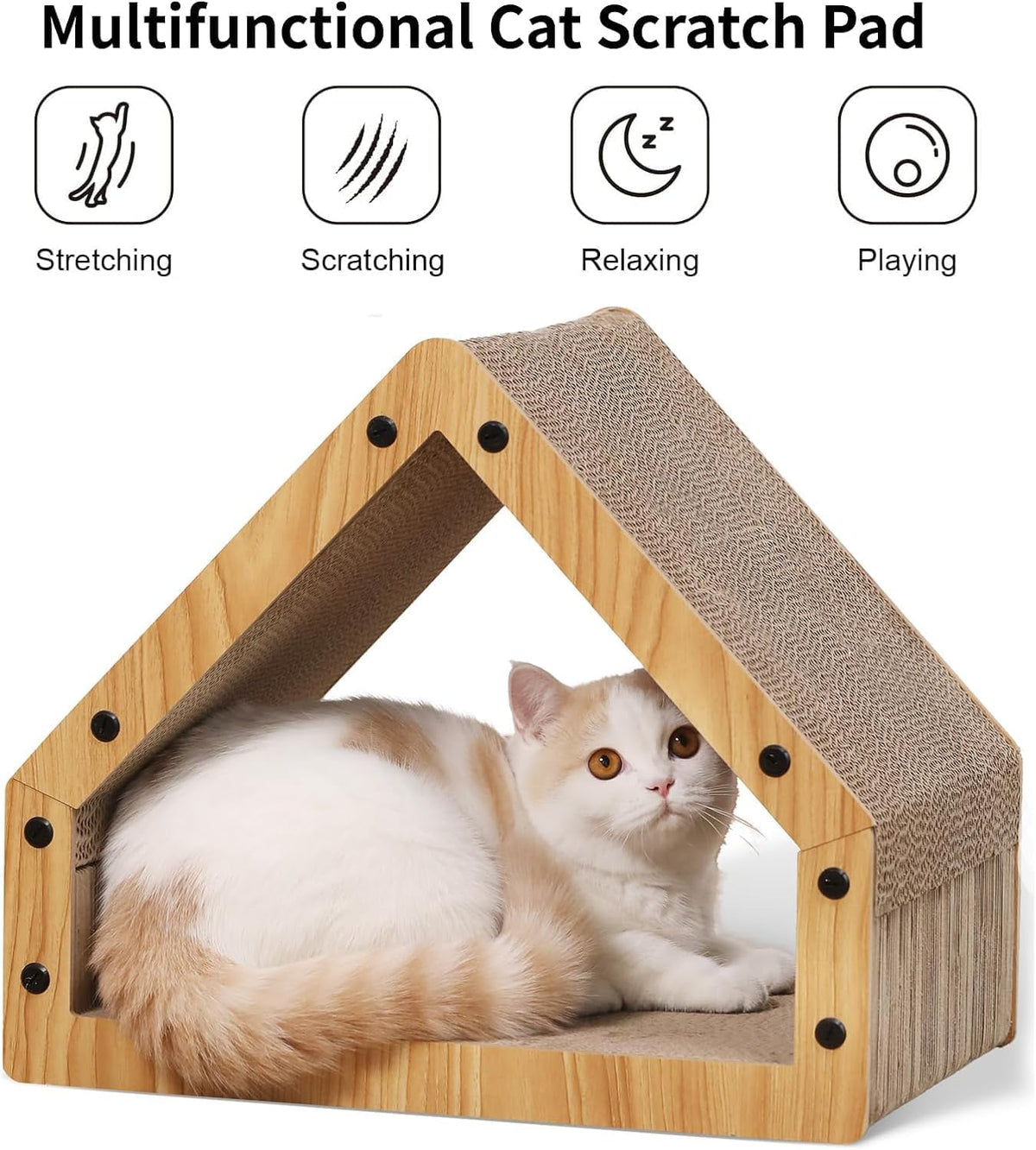 Fukumaru feline scratching pad texture