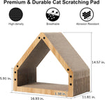 Fukumaru cardboard cat bed side angle