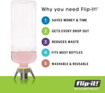 Flip-It! Bottle Emptying Kit - 6 Bottle Pack - No more wasted product - Fits most plastic bottles - 6 Base Caps, 6 Adapters - Pastel Color Edition - Image 9