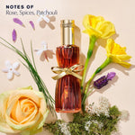 Estée Lauder Youth-Dew perfume spray with gold bow detail