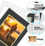Golden State Art mat board pack with included backing boards
