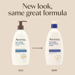 Aveeno Skin Relief Moisturizing Lotion Heals Very Dry, Sensitive Skin, Fast-Absorbing Body Lotion with Soothing Triple Oat & Shea Butter Formula, Fragrance Free, Non-Comedogenic, 12 fl. oz - Image 2