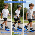 Ehauuo rechargeable flashing sneakers sole and grip detail