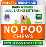 Bark And Spark No Poo Chews dog coprophagia deterrent front view