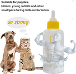 Puppy Kitten Bottle for Nursing, Newborn Baby Dog Cat Rabbit Feeding Bottles with Nipples Feeder Kit - Image 3
