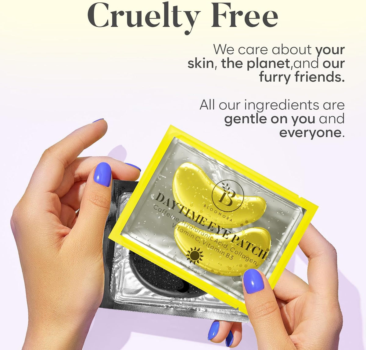 Bloomora skincare product lifestyle and travel use